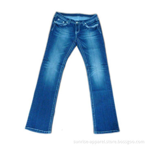 2013 new style comfortable women's jeans, OEM and ODM orders are welcome